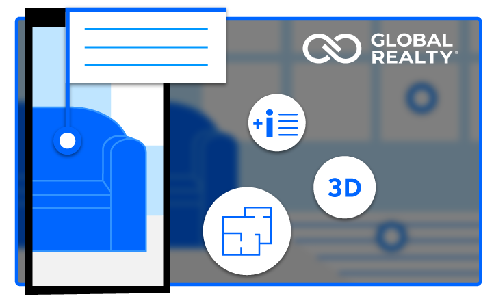 Como a Global Realty utiliza a Visita 3D dos apartamentos decorados para encantar